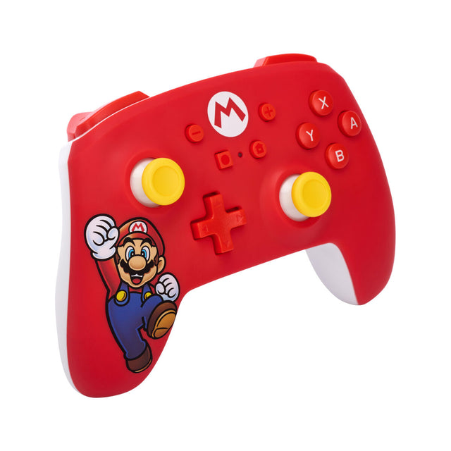 Commande Gaming Sans Fil Powera MARIO Rouge Nintendo Switch