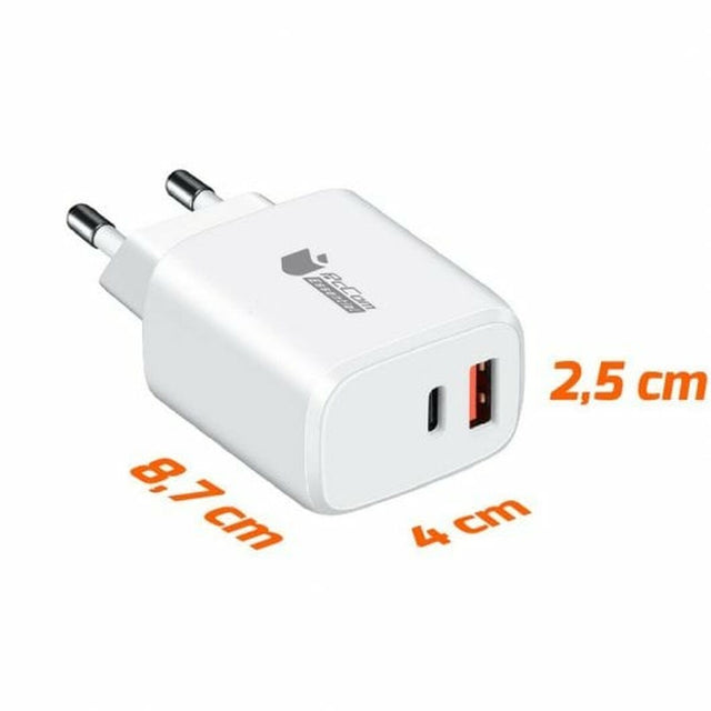 Chargeur PcCom 20 W Blanc